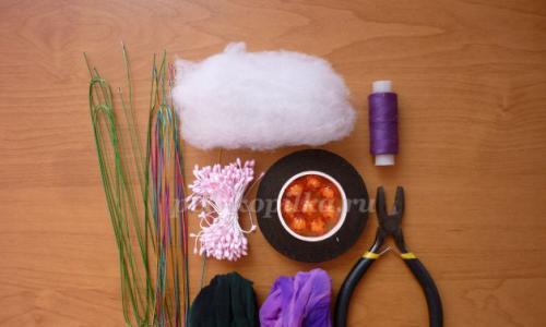 Цветы из капрона: подробный мастер-класс Изготовление цветов из капрона пошагово своими руками
